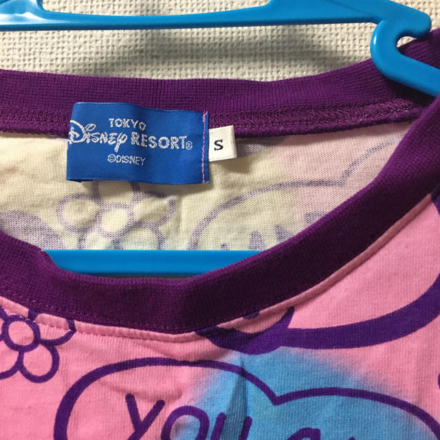 Disney(ディズニー)のディズニー　Tシャツ(パープル) レディースのトップス(Tシャツ(半袖/袖なし))の商品写真