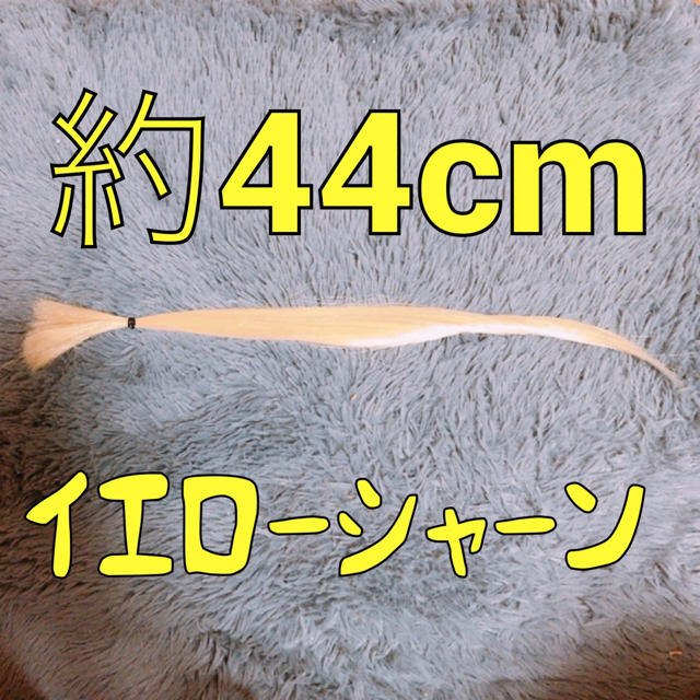 コスプレウィッグ 毛束 エクステ 44cm レディースのウィッグ/エクステ(その他)の商品写真