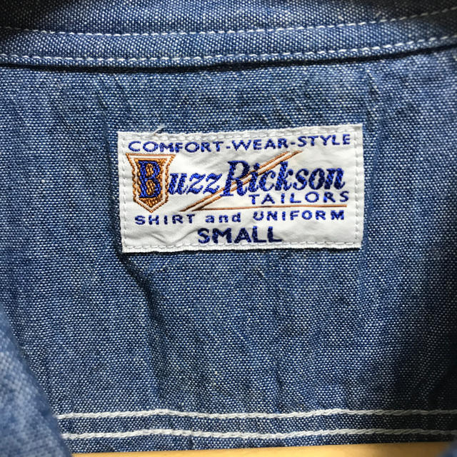 Buzz Rickson's(バズリクソンズ)の再再値下げ　バズリクソンズ  シャンブレーシャツ メンズのトップス(シャツ)の商品写真