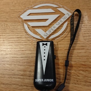 スーパージュニア(SUPER JUNIOR)のSUPER JUNIOR SUPER SHOW7ペンライト8銀テープつき(K-POP/アジア)