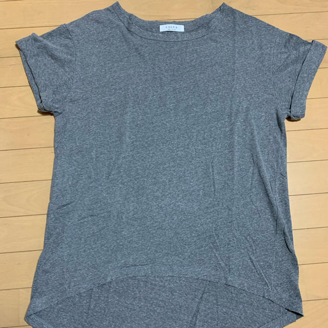 DEUXIEME CLASSE(ドゥーズィエムクラス)のドゥーズィエムクラス  CALUX SLAB ダメージ ロングTシャツ レディースのトップス(Tシャツ(半袖/袖なし))の商品写真