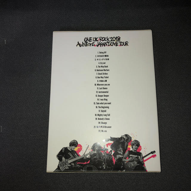 ONE OK ROCK(ワンオクロック)のAMBITIONS JAPAN DOME TOUR(キャリー様専用) エンタメ/ホビーのDVD/ブルーレイ(ミュージック)の商品写真