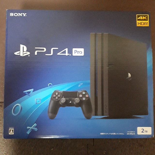 エンタメ/ホビー(箱傷あり)新品未使用   PlayStation4 Pro HDD 2TB