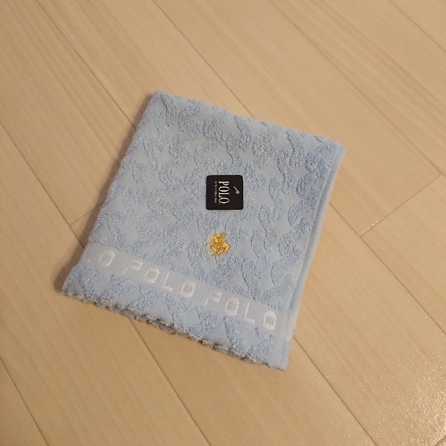 POLO RALPH LAUREN(ポロラルフローレン)のPOLO  ハンドタオル 新品、未使用、タグ付き レディースのファッション小物(ハンカチ)の商品写真