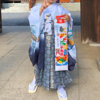 七五三　男の子　５歳　セット　袴(和服/着物)