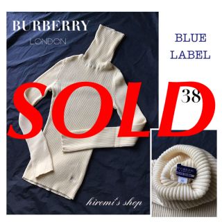 バーバリーブルーレーベル(BURBERRY BLUE LABEL)のバーバリー ブルーレーベル タートルネック ニット セーター (ニット/セーター)