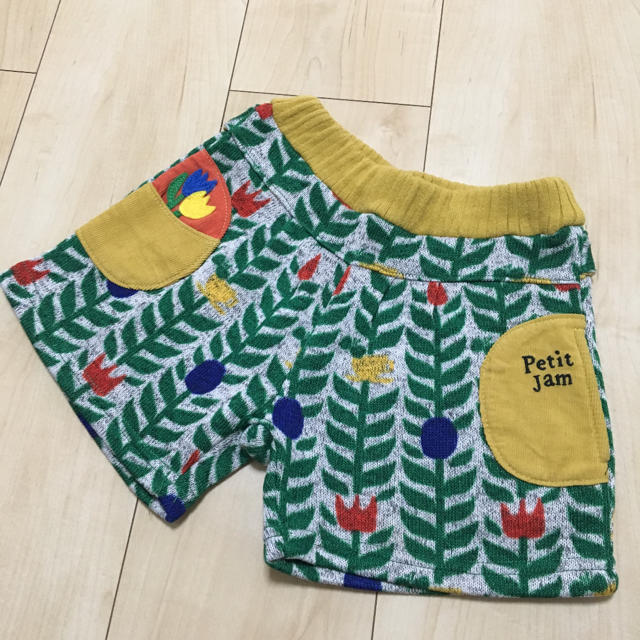 Petit jam(プチジャム)の専用 プチジャム  お花柄ショートパンツ100cm☆ キッズ/ベビー/マタニティのキッズ服女の子用(90cm~)(パンツ/スパッツ)の商品写真