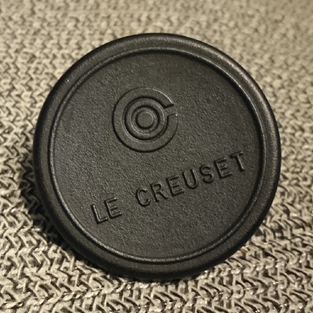 LE CREUSET(ルクルーゼ)のルクルーゼ 鍋用樹脂ツマミ Ｌ(大) インテリア/住まい/日用品のキッチン/食器(鍋/フライパン)の商品写真