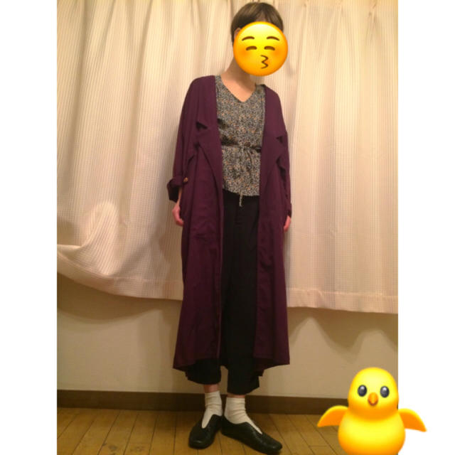 原宿 オトエ otoe ヴィンテージ コート レディースのジャケット/アウター(ロングコート)の商品写真