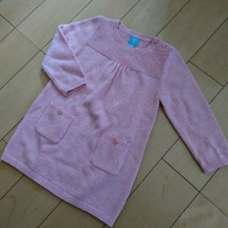 ベビーギャップ(babyGAP)の★新品未使用★baby Gap ニット ワンピース 80    ZARAKIDS(ワンピース)