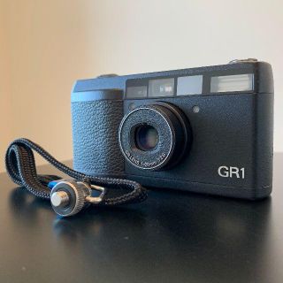 リコー(RICOH)のRicoh GR1 ストラップ付属 ブラック リコー GR1 黒 (フィルムカメラ)