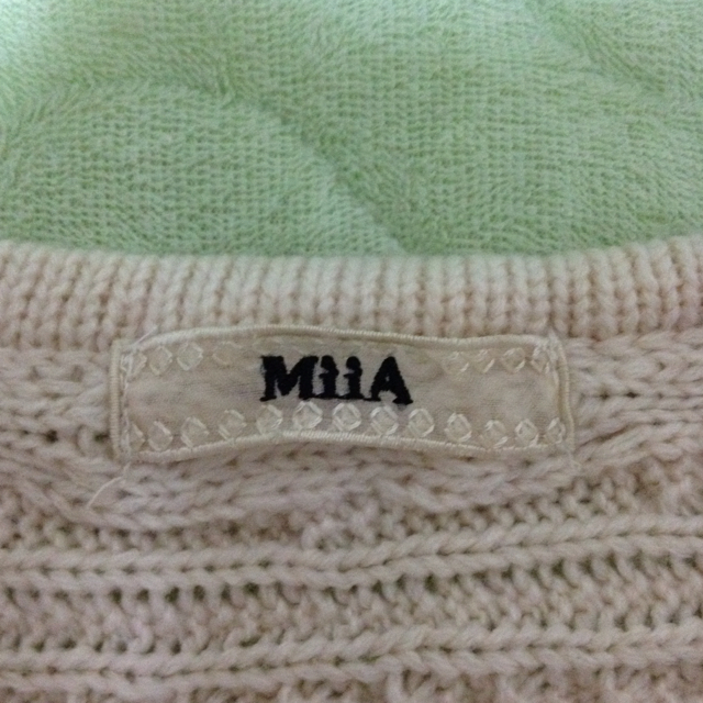 MIIA(ミーア)のMｉｉAのニット レディースのトップス(ニット/セーター)の商品写真