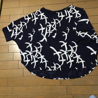 グラニフ(Design Tshirts Store graniph)のグラニフ♡ハーフスリーブカットソー　新品/フリーサイズ(カットソー(長袖/七分))