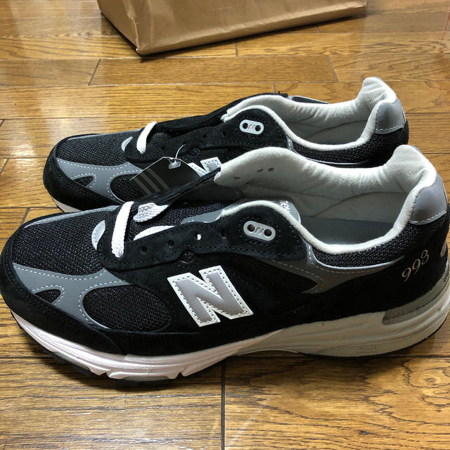 New Balance(ニューバランス)のニューバランス NEW BALANCE MR993BK 26cmスタイリスト私物 メンズの靴/シューズ(スニーカー)の商品写真