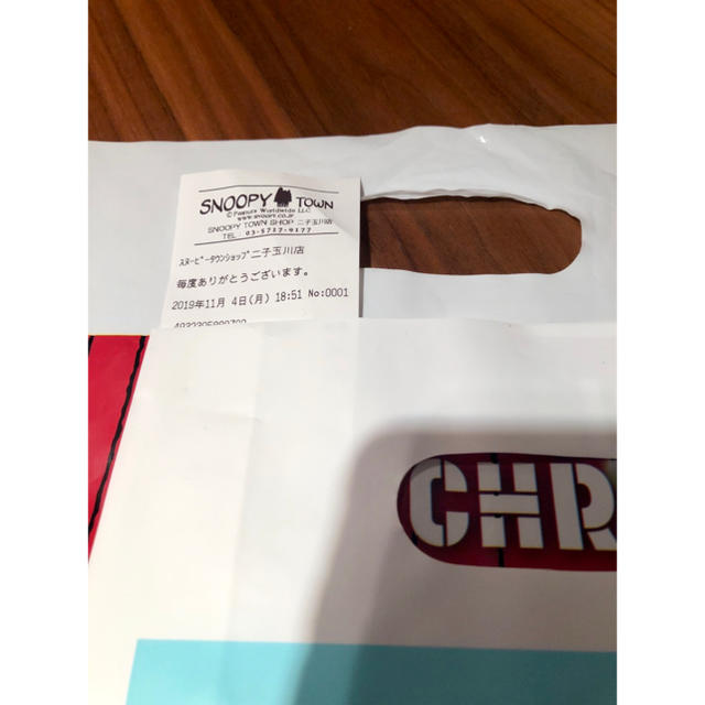 SNOOPY(スヌーピー)のスヌーピータウン ショッピング袋 新品+未使用に近い レディースのバッグ(ショップ袋)の商品写真