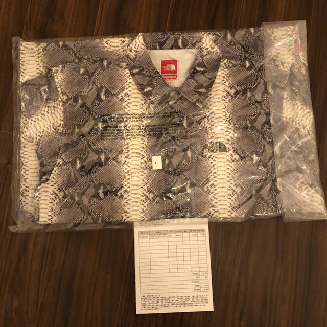 切抜きなし納品書原本付 Supreme North Face Coaches 蛇