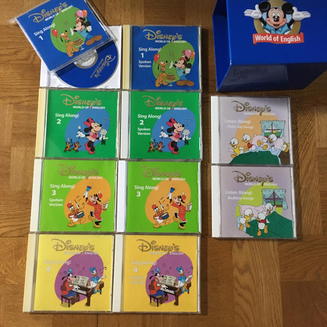 DWE シングアロング CD8枚 絵本 ガイド