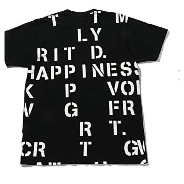 三代目 J Soul Brothers(サンダイメジェイソウルブラザーズ)のjsb Happiness Tex Tee メンズのトップス(Tシャツ/カットソー(半袖/袖なし))の商品写真