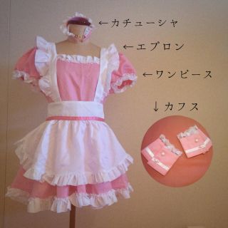 ボディライン(BODYLINE)のピンク♡メイド服(その他)