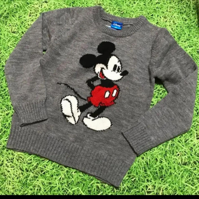 Disney(ディズニー)のタイムセール！新品♡ミッキー　ニット キッズ/ベビー/マタニティのキッズ服男の子用(90cm~)(ニット)の商品写真