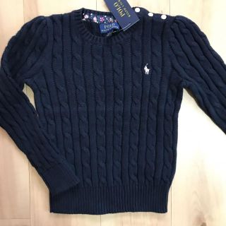 ラルフローレン(Ralph Lauren)の新品♡ ラルフローレン ニット ネイビー(ニット)