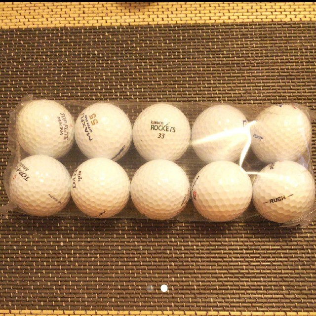 ロストボール50球と新品10球  計60球 スポーツ/アウトドアのゴルフ(その他)の商品写真