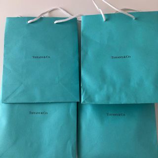 ティファニー(Tiffany & Co.)のティファニー　TIFFANY　ショッパー4枚セット(ショップ袋)