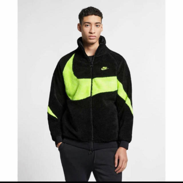 NIKE(ナイキ)のNIKE BIG SWOOSH BOA JACKET Msize BOLT メンズのジャケット/アウター(ブルゾン)の商品写真