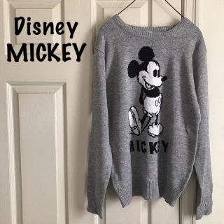 ディズニー(Disney)のDisney ミッキー モノトーン ニット(ニット/セーター)