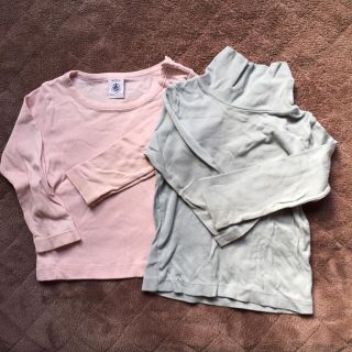 プチバトー(PETIT BATEAU)のプチバトー ロンTセット(シャツ/カットソー)