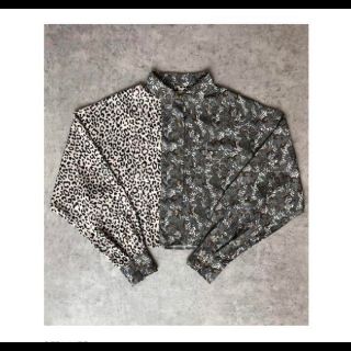 juemi　crazy　leopard shirt(シャツ/ブラウス(長袖/七分))