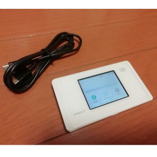 エヌイーシー(NEC)の【ゆりゆり様専用】UQ WiMAX Speed Wi-Fi NEXT WX05(その他)