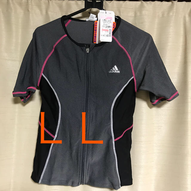 adidas(アディダス)のＬＬ新品水着＆新品パンツ ・フィットネス レディースの水着/浴衣(水着)の商品写真