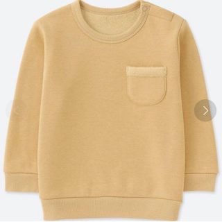 ユニクロ(UNIQLO)の未使用☆UNIQLOボアスウェットシャツ(Tシャツ/カットソー)