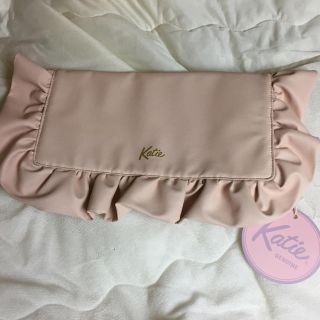 ケイティー(Katie)のFRILL clutch bag 未使用(クラッチバッグ)