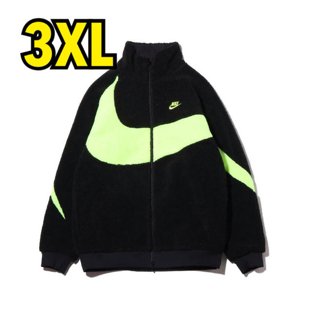 NIKE BIG SWOOSH BOA JACKET BLACK【3XL】