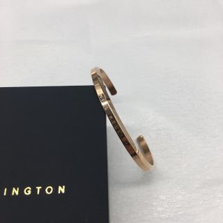 ダニエルウェリントン(Daniel Wellington)の★箱無し　★ダニエルウェリントン バングル　ゴールド　S(ブレスレット/バングル)