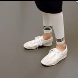 ハイク(HYKE)の専用 あん さま HYKE adidas レギンス ホワイト(レギンス/スパッツ)