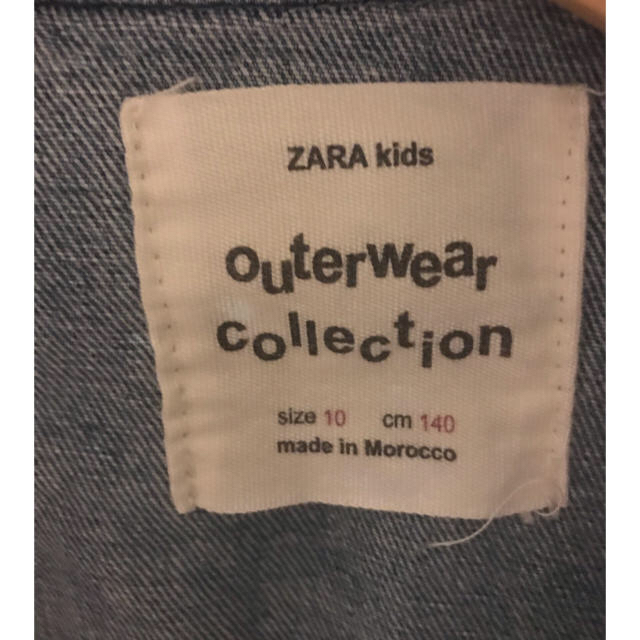 ZARA KIDS(ザラキッズ)のななこ様専用＊デニムジャケット キッズ/ベビー/マタニティのキッズ服女の子用(90cm~)(ジャケット/上着)の商品写真