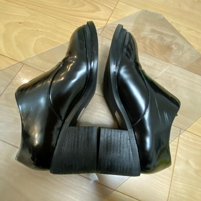 JEFFREY CAMPBELL(ジェフリーキャンベル)の美品♡ジェフリーキャンベル　皮ショートブーツ☆Box付き レディースの靴/シューズ(ローファー/革靴)の商品写真