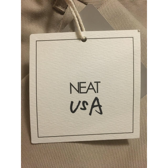 COMOLI(コモリ)の【新品タグ付き】NEAT USA サイズ34 トリュフ ベージュ メンズのパンツ(スラックス)の商品写真