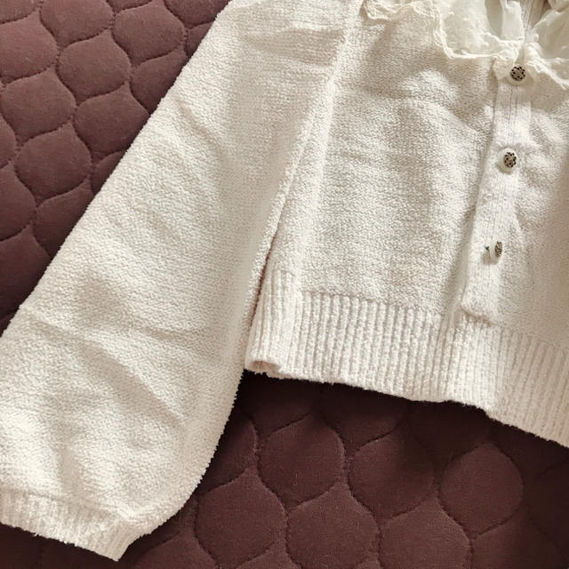 LIZ LISA(リズリサ)のリズリサ ボリューム袖ショート丈ニット レディースのトップス(ニット/セーター)の商品写真