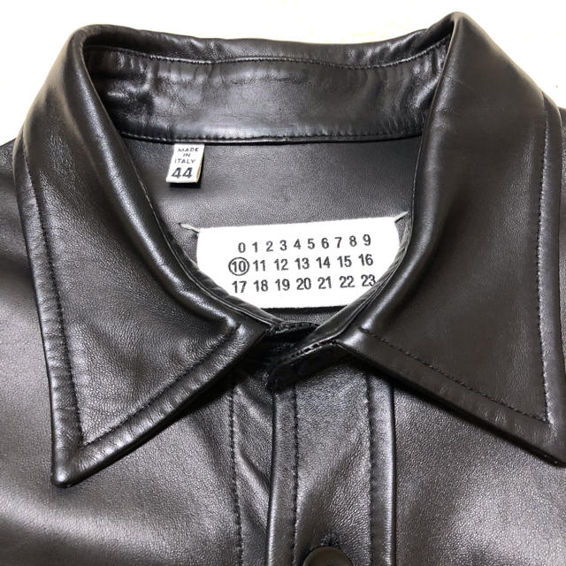 MAISON MARGIELA レザーシャツ