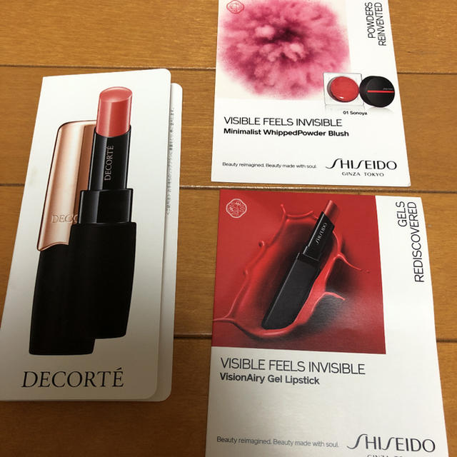 SHISEIDO (資生堂)(シセイドウ)のSHISEIDO &コスメデコルテ　リップandチーク コスメ/美容のベースメイク/化粧品(その他)の商品写真