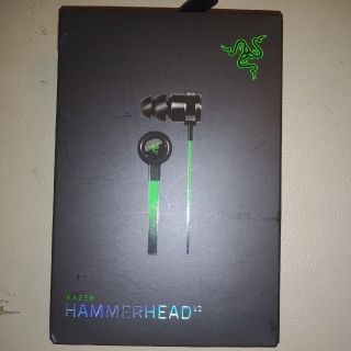 レイザー(LAZER)の【ジェイくん様専用】Razer hammerhead V2(ヘッドフォン/イヤフォン)