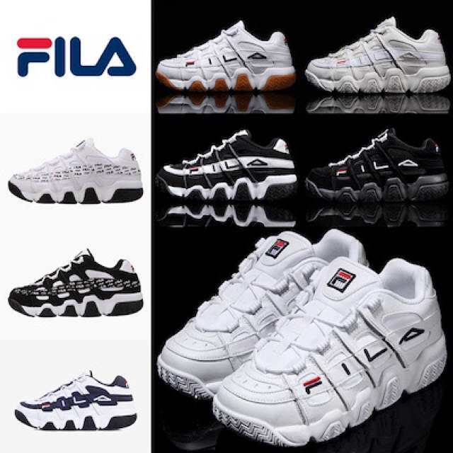 FILA ダットスニーカー 厚底スニーカー