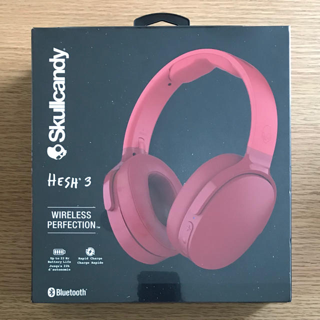 Skullcandy(スカルキャンディ)の新品未開封☆Skullcandy HESH3 ワイヤレスヘッドフォン スマホ/家電/カメラのオーディオ機器(ヘッドフォン/イヤフォン)の商品写真