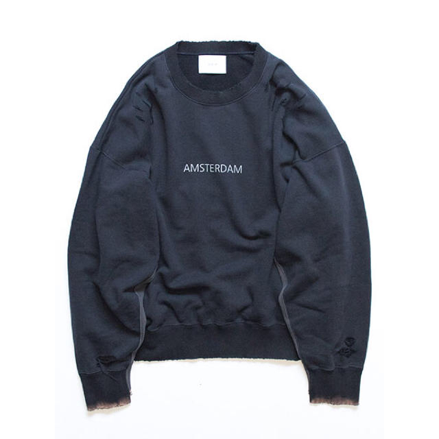 stein OVERSIZED REBUILD SWEAT LS NAVY S