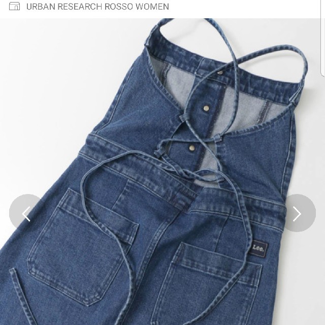 URBAN RESEARCH ROSSO(アーバンリサーチロッソ)のROSSO×Lee　<別注>DENIM JUMPER SKIRT

 レディースのスカート(その他)の商品写真