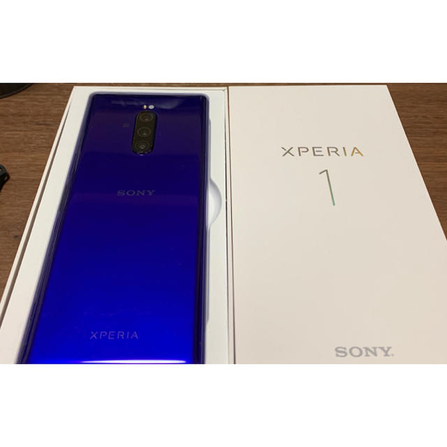 2022新商品 Xperia - 海外版SIMフリー パープル J9110 1 Xperia Sony
